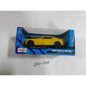 Maisto 2017 Chevrolet Camaro ZL1 Kids 1:24 Yellow New Special Edition Diecast